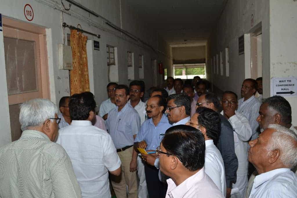 26-6-2018 मा. रावसाहेब शेखावत यांची महाविद्यालयास भेट,